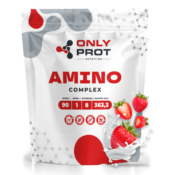 Амінокомплекс 400 г полуниця Onlyprot