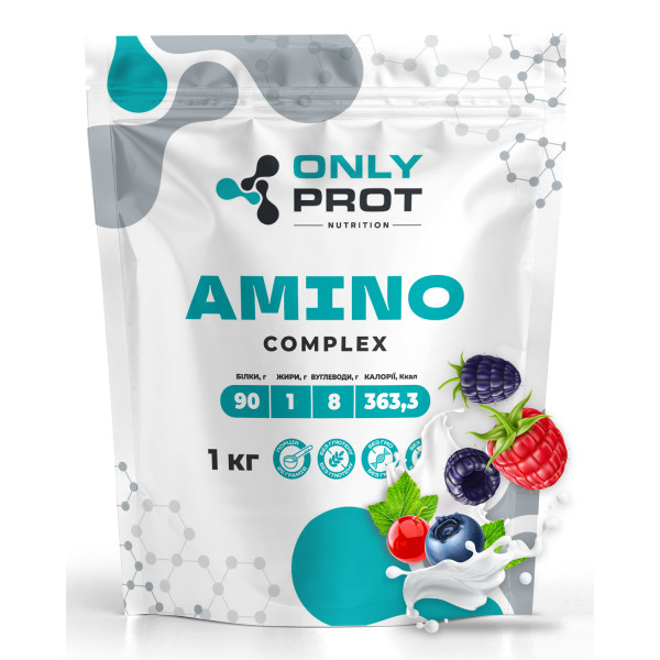 Амінокомплекс 1 кг лісові ягоди Onlyprot