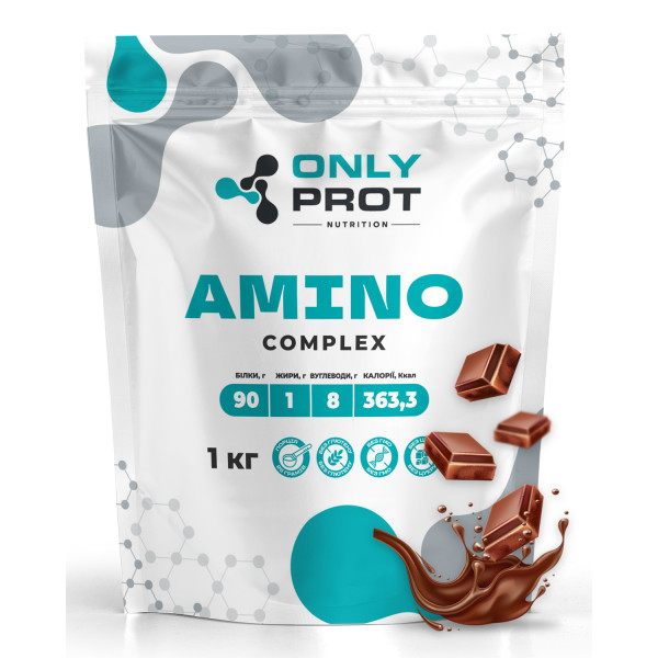 Амінокомплекс 1 кг шоколад Onlyprot