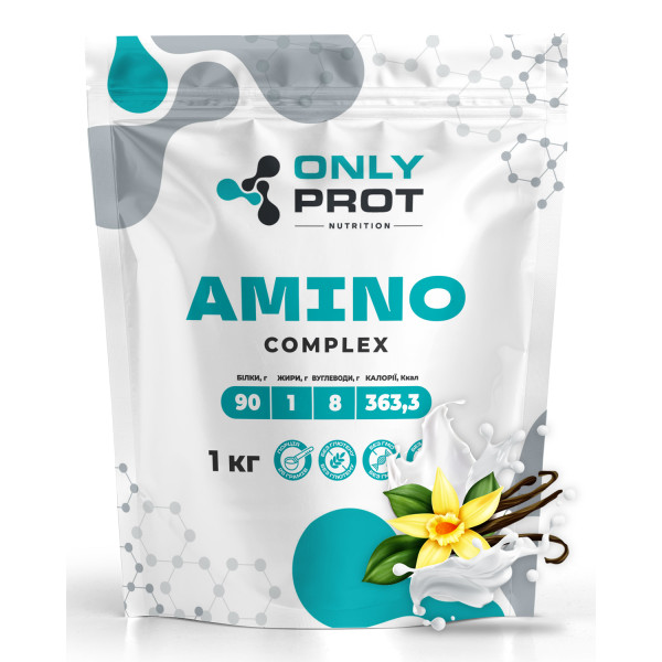 Амінокомплекс 1 кг ваніль Onlyprot
