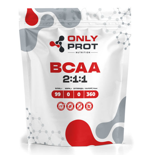 BCAA 2:1:1 250 г без смаку Onlyprot