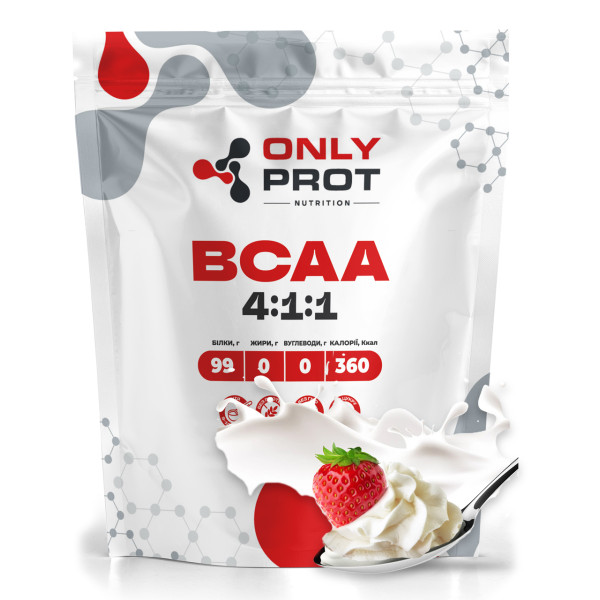 BCAA 4:1:1 400 г крем-вершки Onlyprot