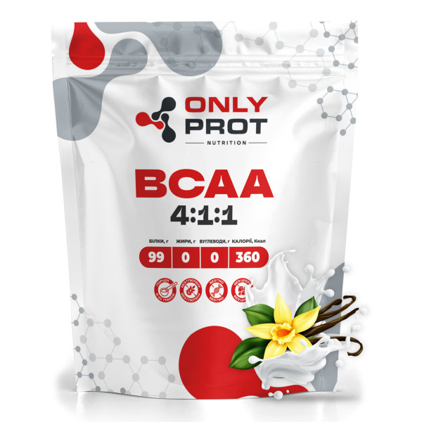 BCAA 4:1:1 250 г ваніль Onlyprot