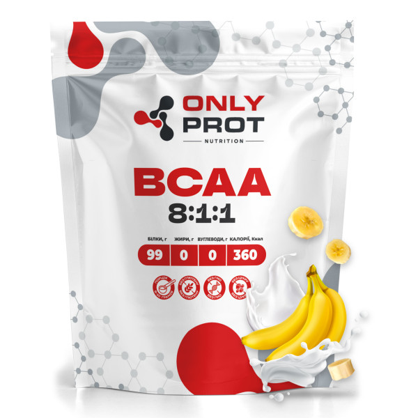 BCAA 8:1:1 250 г банан Onlyprot
