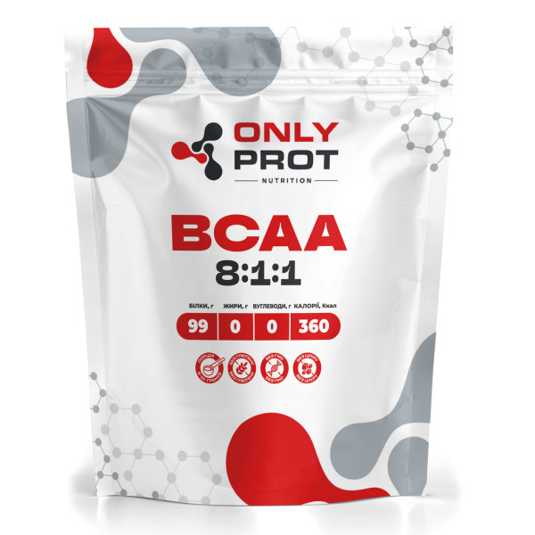 BCAA 8:1:1 500 г без смаку Onlyprot