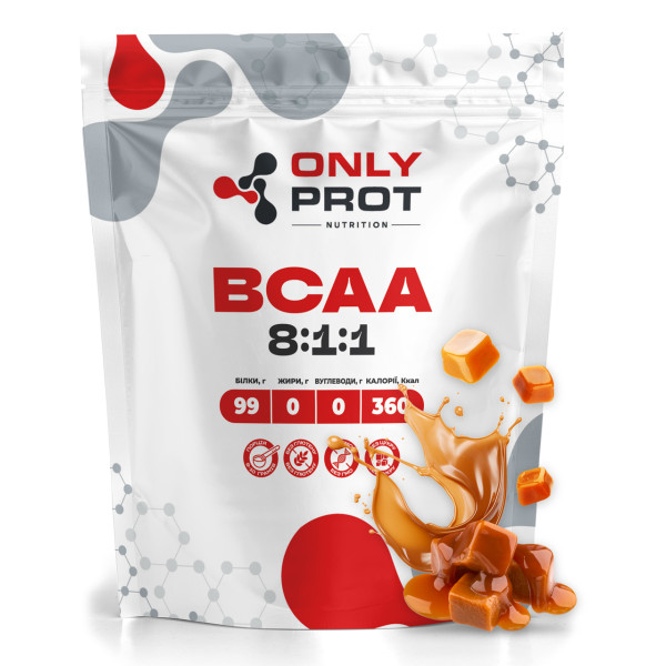 BCAA 8:1:1 250 г карамель Onlyprot