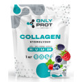 Гідролізований колаген 1 кг лісові ягоди Onlyprot