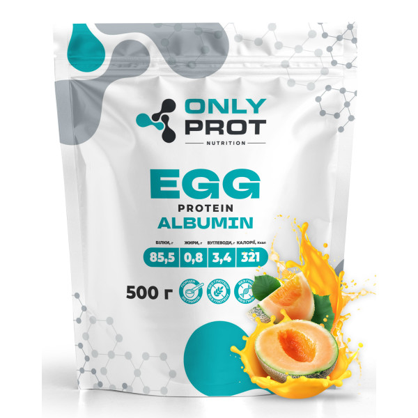 Альбумін (Яєчний протеїн) 500 г диня Onlyprot