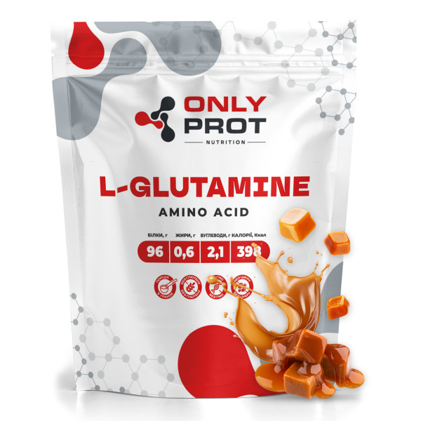 L-глютамін 400 г карамель Onlyprot
