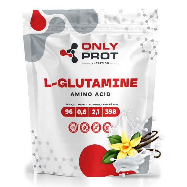 L-глютамін 400 г ваніль Onlyprot