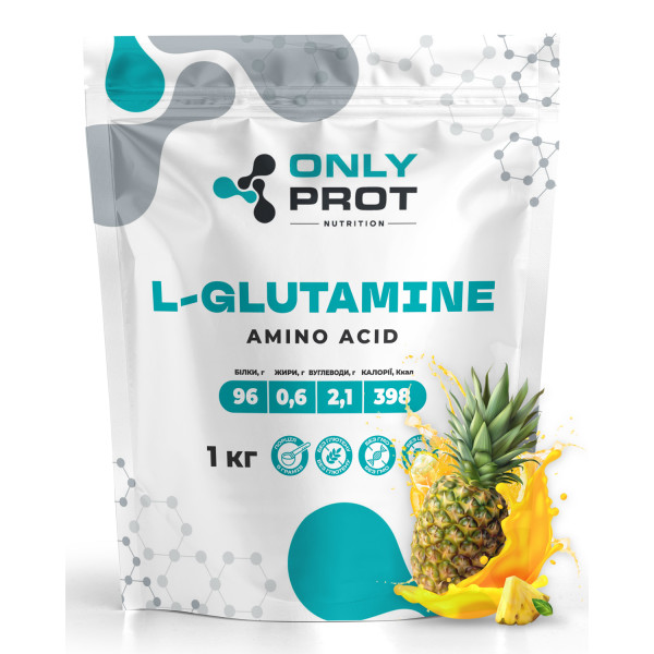 L-глютамін 1 кг ананас Onlyprot