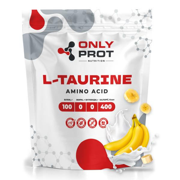 L-таурин 250 г банан Onlyprot