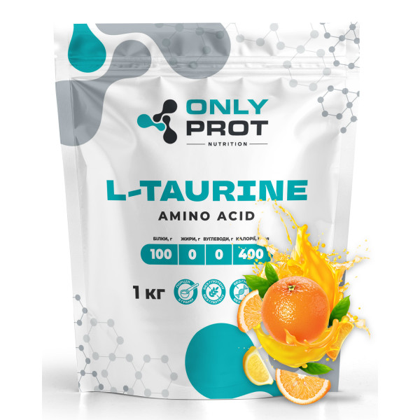 L-таурин 1 кг апельсин Onlyprot