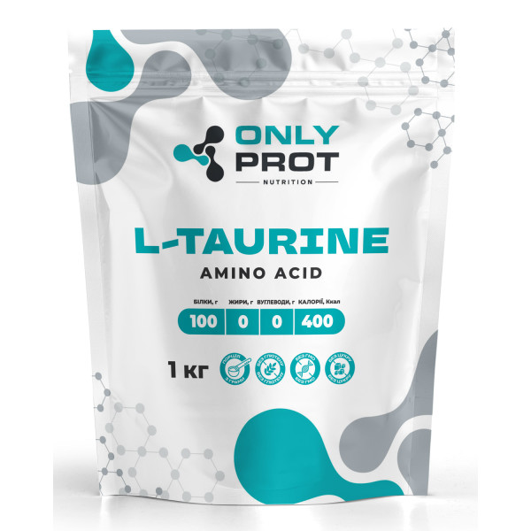 L-таурин 1 кг без смаку Onlyprot