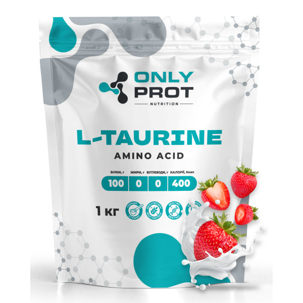 L-таурин 1 кг полуниця Onlyprot