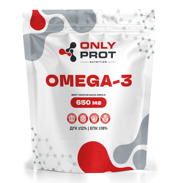 Омега 3 у капсулах 50 шт Onlyprot