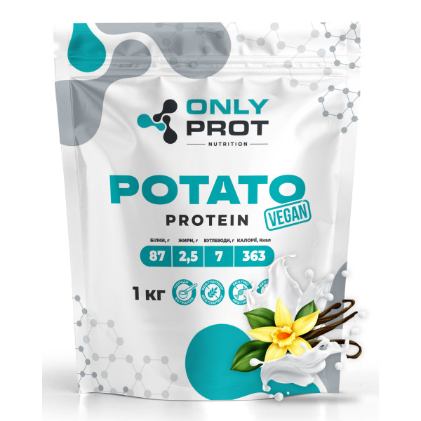 Картопляний протеїн 1 кг ваніль Onlyprot