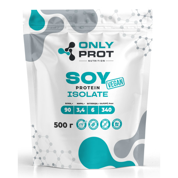 Соєвий протеїн 500 г без смаку Onlyprot