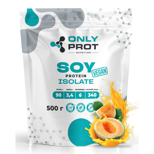 Соєвий протеїн 500 г диня Onlyprot